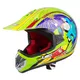 Kinder Motorradhelm W-TEC V310 - Schwarz LRB - Ghost Dot