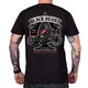 BLACK HEART Orange Chopper T-Shirt - schwarz - schwarz