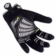 Motocross Handschuhe W-TEC Chreno - schwarz-weiß