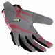 Motokrosové rukavice W-TEC Hazel - bielo-červená