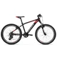 Junior kerékpár Kross Level JR 2.0 24" - modell 2020 - grafit/narancssárga - fekete/piros/ezüst