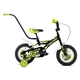Children’s Bike Capriolo Mustang 12” – 2021 - Yellow Black - Black-Lime
