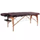 inSPORTline Taisage Massageliege 2-teilig aus Holz - cremegelb - braun