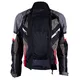 Kurtka motocyklowa W-TEC Priamus PLUS - OUTLET - Czarno-szaro-czerwony
