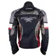 Kurtka motocyklowa W-TEC Priamus PLUS - OUTLET - Czarno-szaro-czerwony