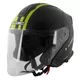 Moto čelada W-TEC V586 - črna-zelena