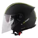 Moto čelada W-TEC V586 - črna-zelena