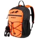 Children’s Backpack MAMMUT First Zip 8 - Black Inferno - Safety Orange-Black