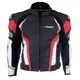 Męska skórzana kurtka motocyklowa W-TEC Velocity - OUTLET - Czarny-fluo