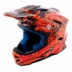 Children’s Downhill Helmet W-TEC AP-42 - Yellow-Red - Orange/Red