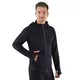 ECO Bamboo Sport Langarm-Kapuzenpulli - schwarz - schwarz