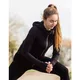 ECO Bamboo Sport Langarm-Kapuzenpulli - schwarz