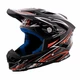 Downhill Helmet W-TEC AP-42 - Black-Silver - Black-Orange