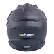 Motocross Helmet W-TEC AP-885 - Pearl Black