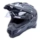 Kask motocyklowy W-TEC AP-885 carbon look z blendą endurro