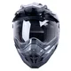 Kask motocyklowy W-TEC AP-885 carbon look z blendą endurro