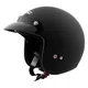 Kask motocyklowy otwarty chopper W-TEC AP-75 - Biała perła - Matt.czarny