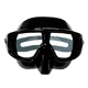Freedivingová maska Aropec Freedom - čierna - čierna