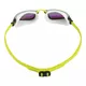 Swimming Goggles Aqua Sphere Fastlane Yellow Titanium Mirrored - White-Yellow