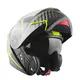 Motorcycle Helmet Yohe 950-16 - Black-Fluorescent Green