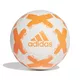 Fotbalový míč Adidas Starlancer FL7036 bílý, oranžové logo