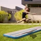 Ścieżka akrobatyczna do ćwiczeń Airtrack inSPORTline Airstunt 300x100x10 cm morska