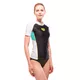 Women’s Rashguard Aqua Marina Alluv - Blue - Black-White