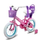 Dětské kolo Joystar Little Daisy 12" • 82-105 cm - bílá