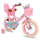 Dětské kolo Joystar Little Daisy 16" • 105-135 cm - růžová - růžová