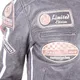 Leather Moto Jacket BOS 2058 Vintage Grey - S