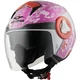Motorcycle Helmet Vemar Breeze Camo - XS (53-54) - Pink