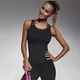 BAS BLACK Inspire-Top 50 Damen Sporttop - schwarz-rosa