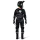 Motocross/Cycling Jersey FOX 180 Bnkr - Black Camo