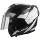 Výklopná moto prilba LS2 FF393 Convert Hawk - čierno-žltá