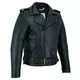 BSTARD BSM 7830 Leder Motorradjacke - XXL - schwarz