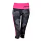 CRUSSIS 3/4 Leggings grau-rosa - tarn rosa