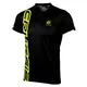 Men’s Short Sleeved T-Shirt CRUSSIS Black-Yellow - Black-Fluo Yellow