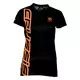 Women’s Short Sleeved T-Shirt CRUSSIS Black-Orange - Black-Orange