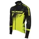 CRUSSIS Herren Radjacke schwarz-fluo gelb