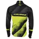 CRUSSIS Herren Radjacke schwarz-fluo gelb - schwarz-fluo gelb