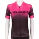 Women’s Short-Sleeved Cycling Jersey Crussis - Black-Pink, XL - Black-Pink