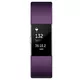 Fitness náramek Fitbit Charge 2 Plum Silver