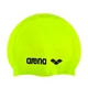 Plavecká čapica Arena Classic Silicone - čierna - fluo zelená