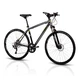 Crossový bicykel 4EVER Compact 2014 - kotúčové brzdy - šedo-zelená