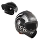 COPY - Motorcycle helmet ROOF Boxer V8 Grafic - XXL (63-64) - Black-Grey