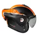 Moto prilba ROOF Desmo Flash Mat - 2.akosť - oranžová