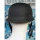 Retro Open Face Motorcycle Helmet Sodager DH-001 - Matte Black