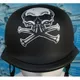 Retro moto čelada Sodager Skull Head - L(59-60)