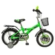 Detský bicykel DHS Kid Racer 1401 14" - zelená
