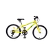 Detský bicykel DHS Kid Racer II 2025 20" - model 2014 - biela - žltá